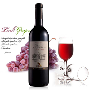 法國(guó)博納科比爾干紅葡萄酒750ml_葡萄酒